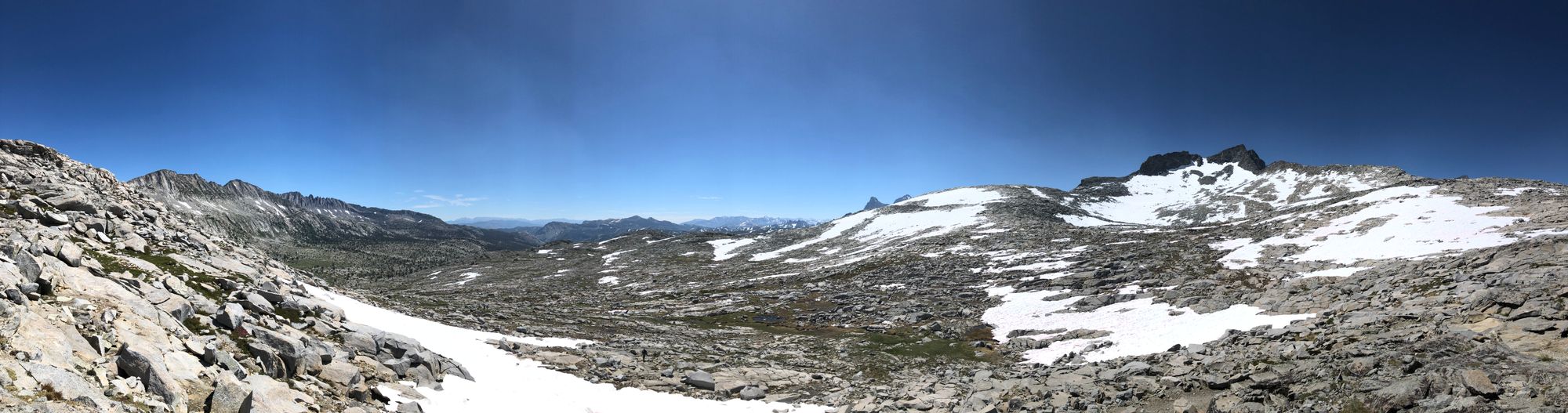 The views from Donohue Pass were spectacular.