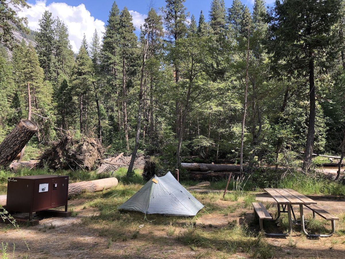 Little yosemite valley campground to half dome hotsell