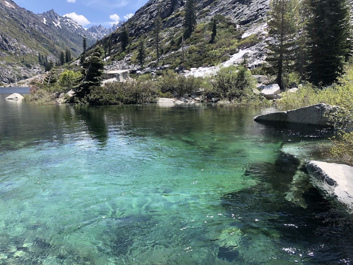 Emerald Lake inlet.