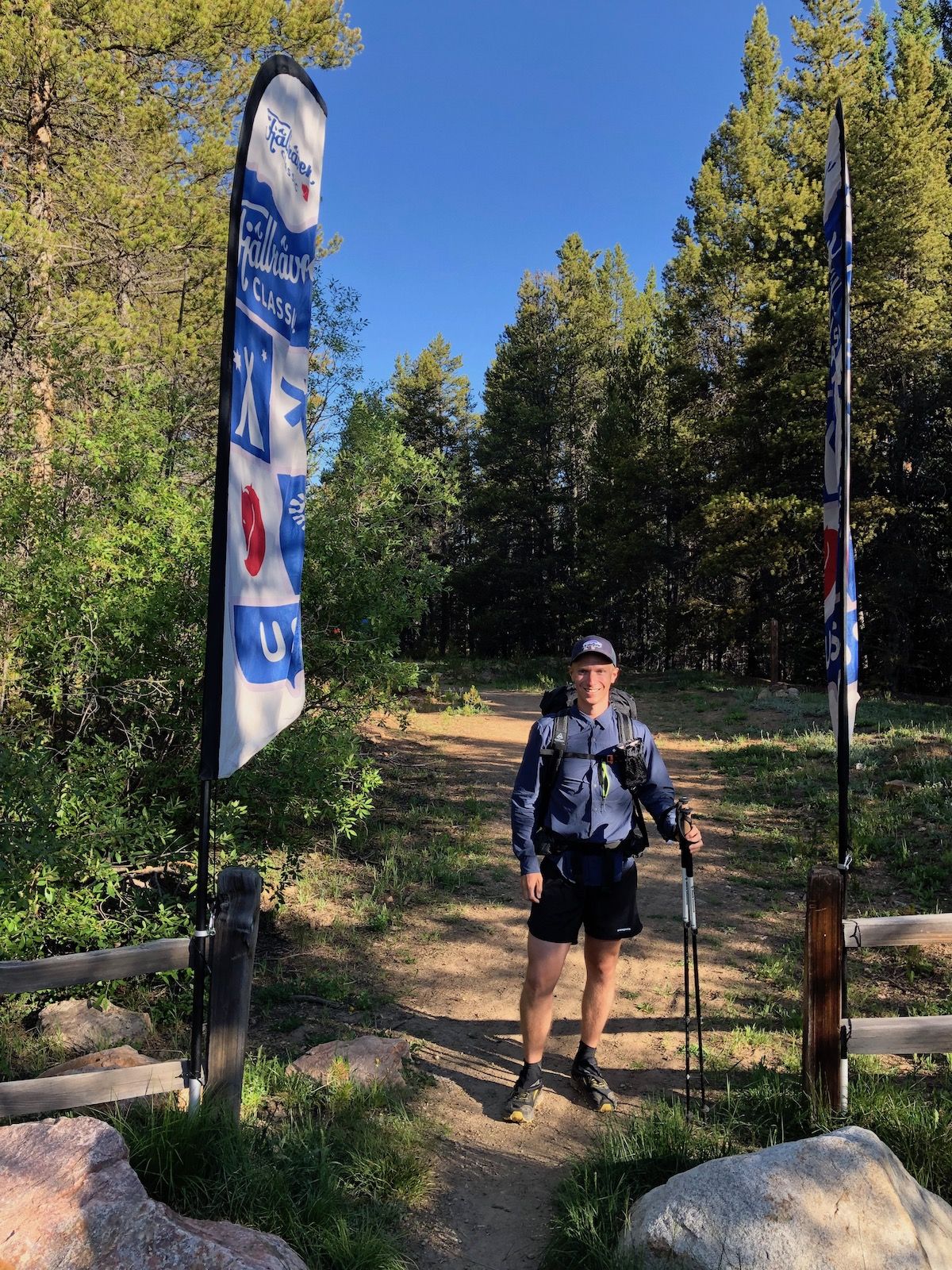 Heading out on the trail from Tennessee Pass.