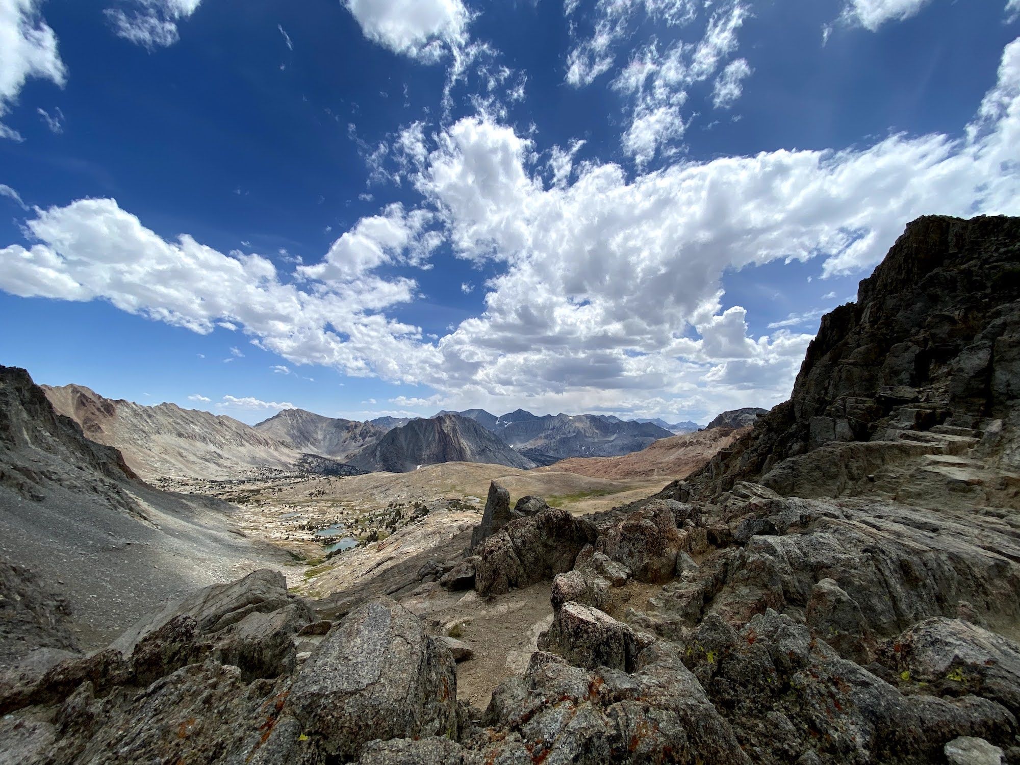 A rocky high alpine landscape