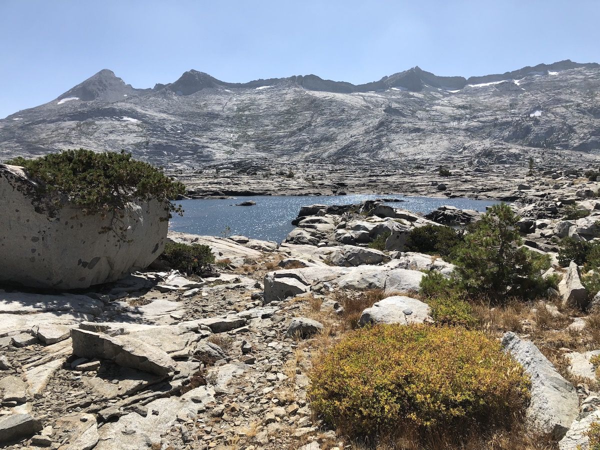 View of Lake Aloha.