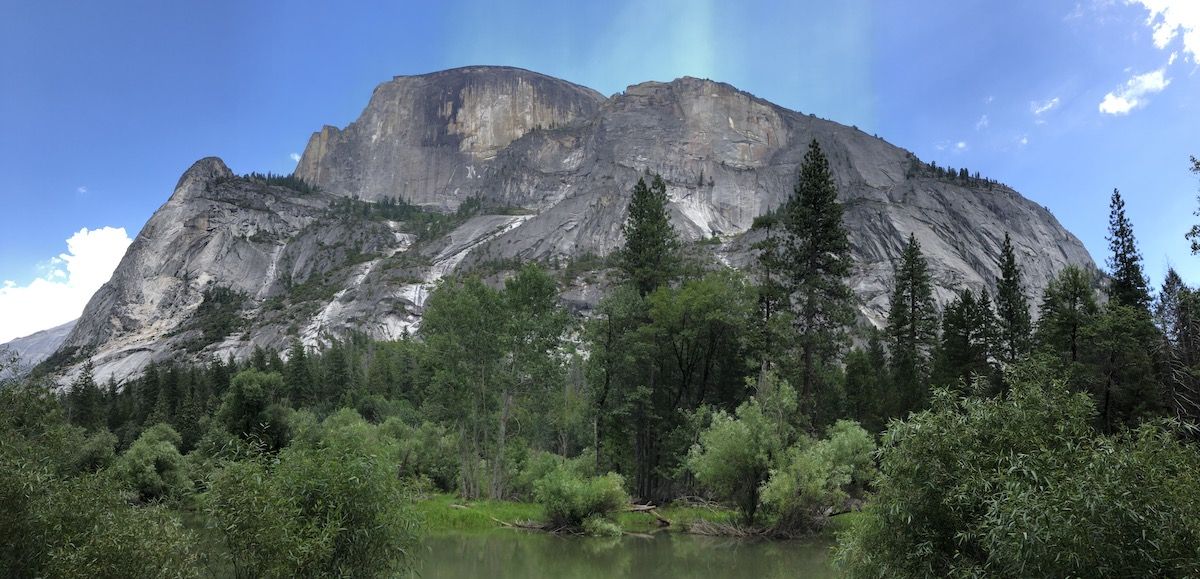 Views at Mirror Lake.