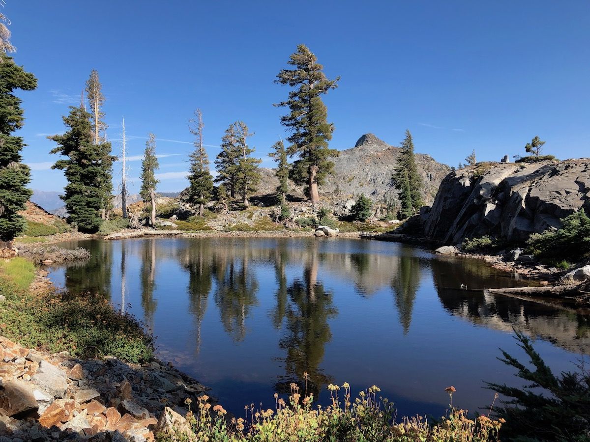 Heather lake desolation outlet wilderness