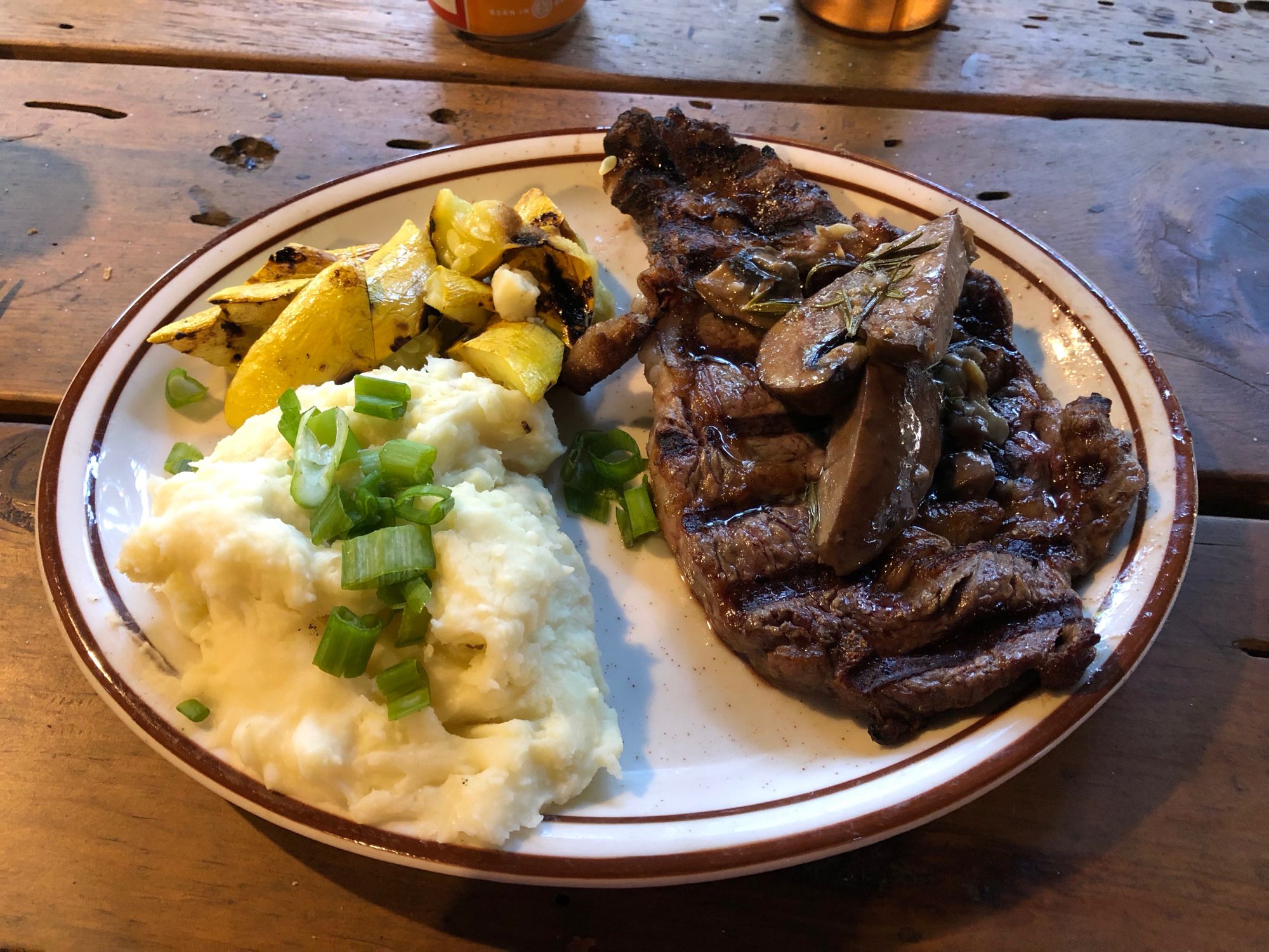 Ribeye for dinner.