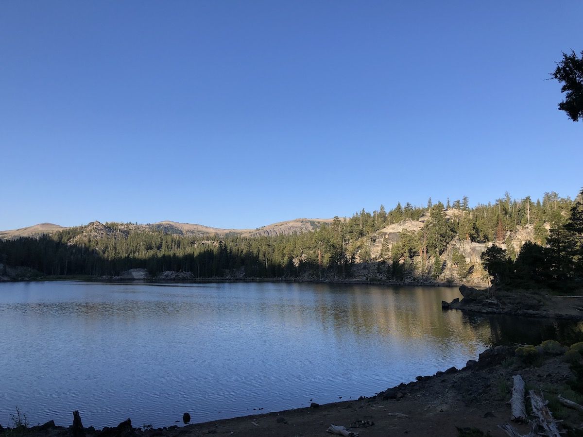 Sunrise at Round Lake.