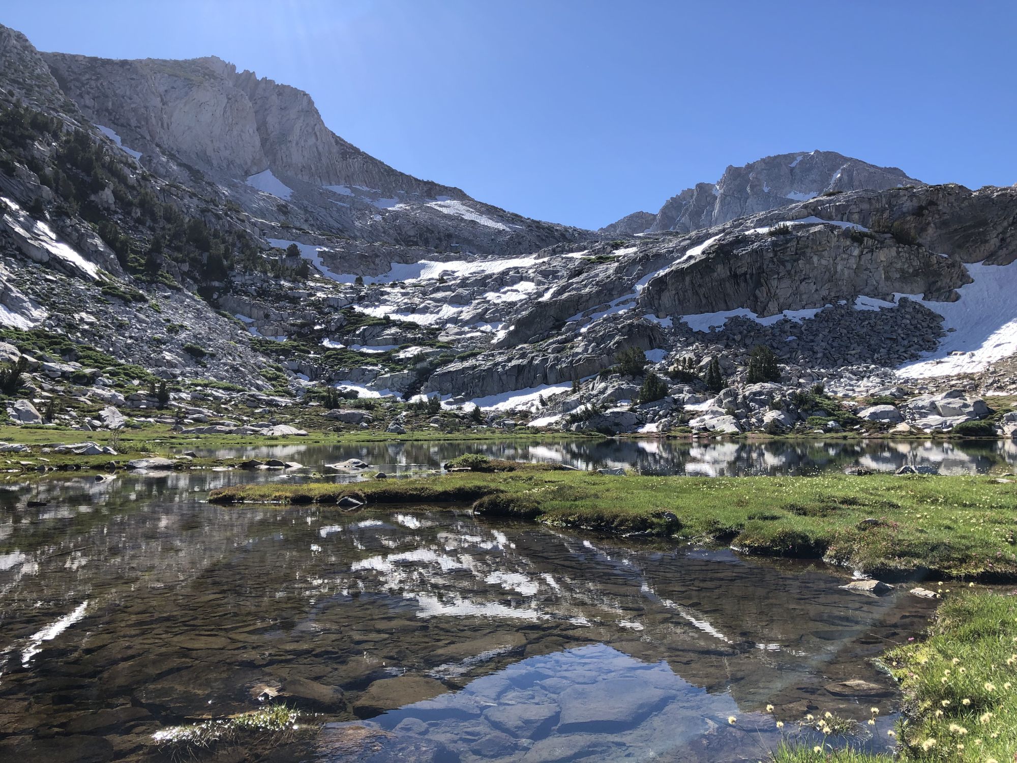 Squaw Lake, below Silver Pass.