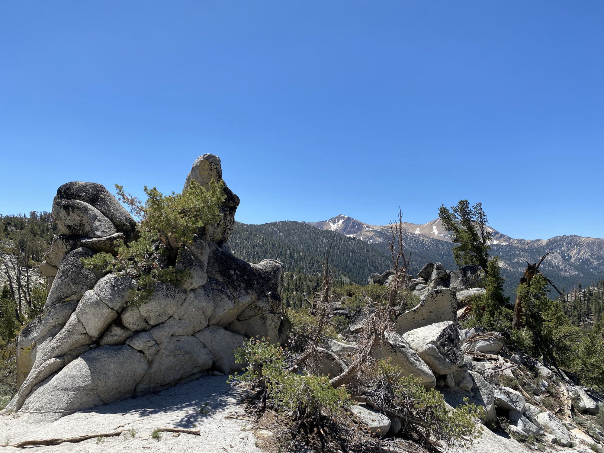 Granite formations